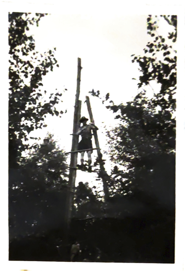 H.J.B. Groep op kamp in 1954 uit het geschiedenis archief